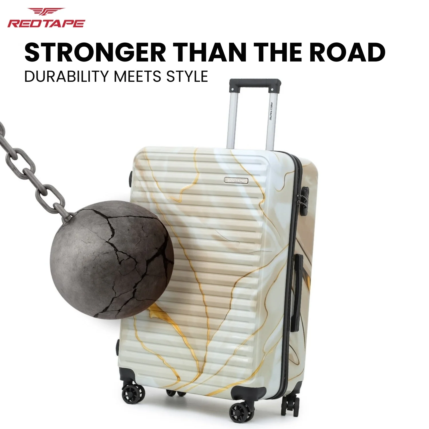 100L Hard Luggage Trolley Bag for Travel - Image 5