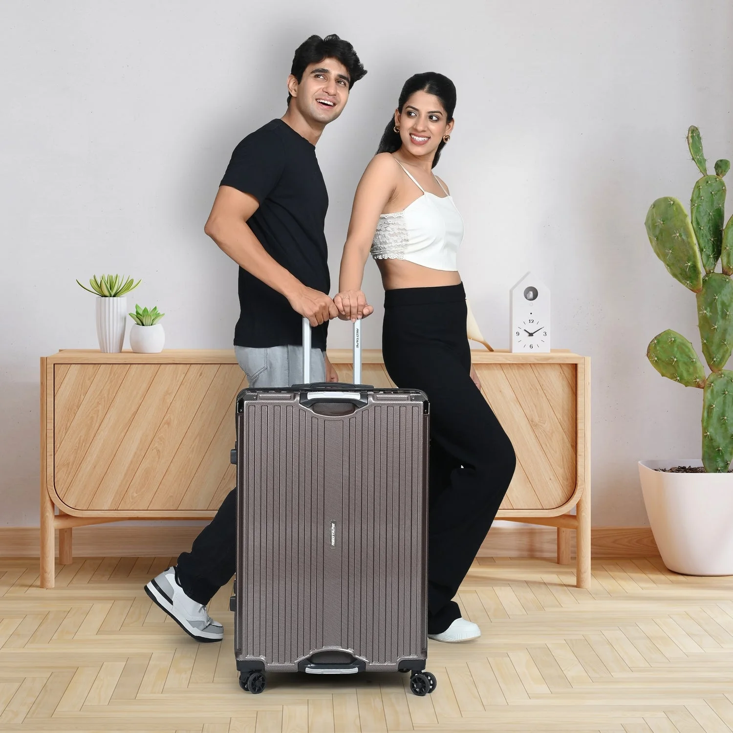100L Hard Luggage Trolley Bag for Travel