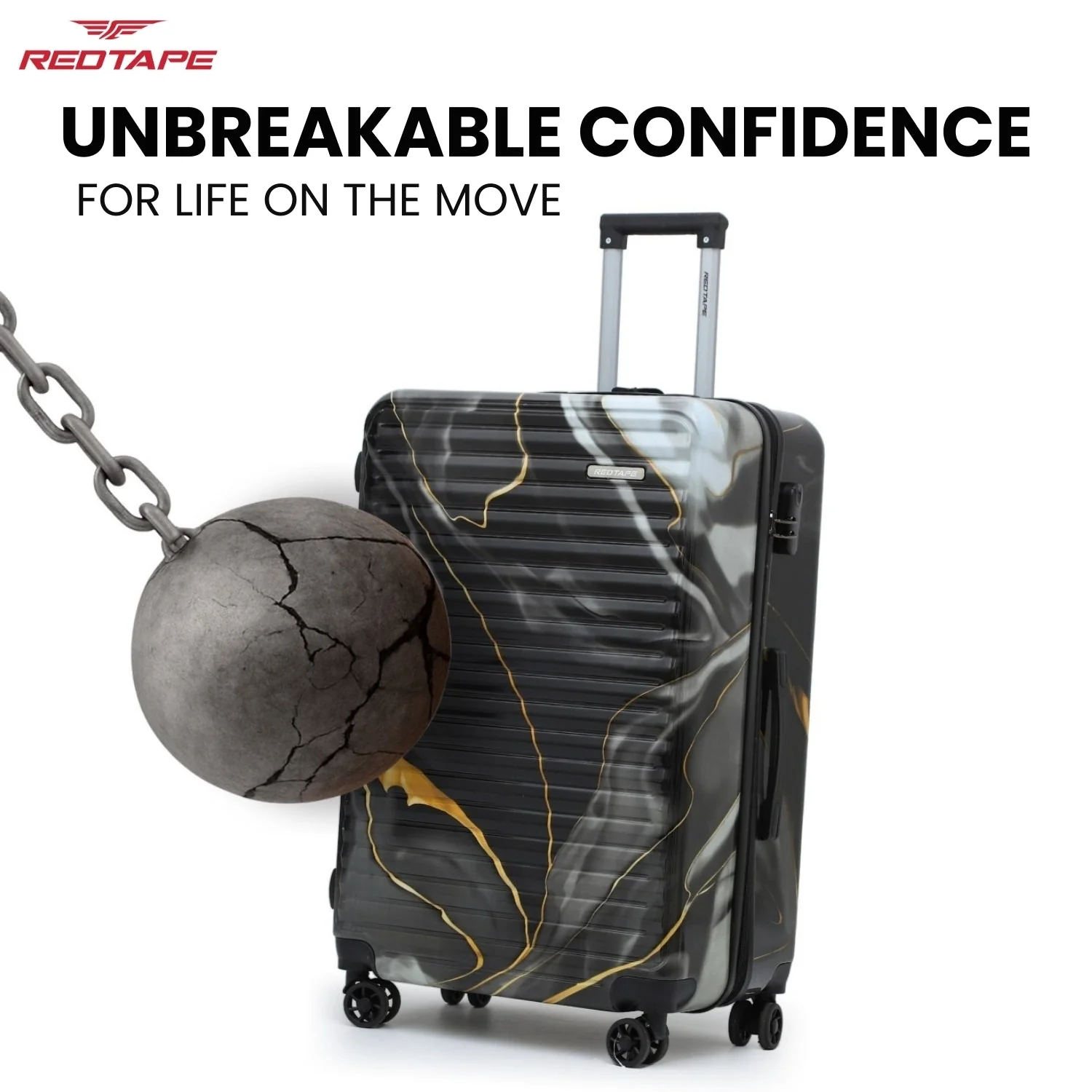 40L Hard Luggage Trolley Bag for Travel - Image 5