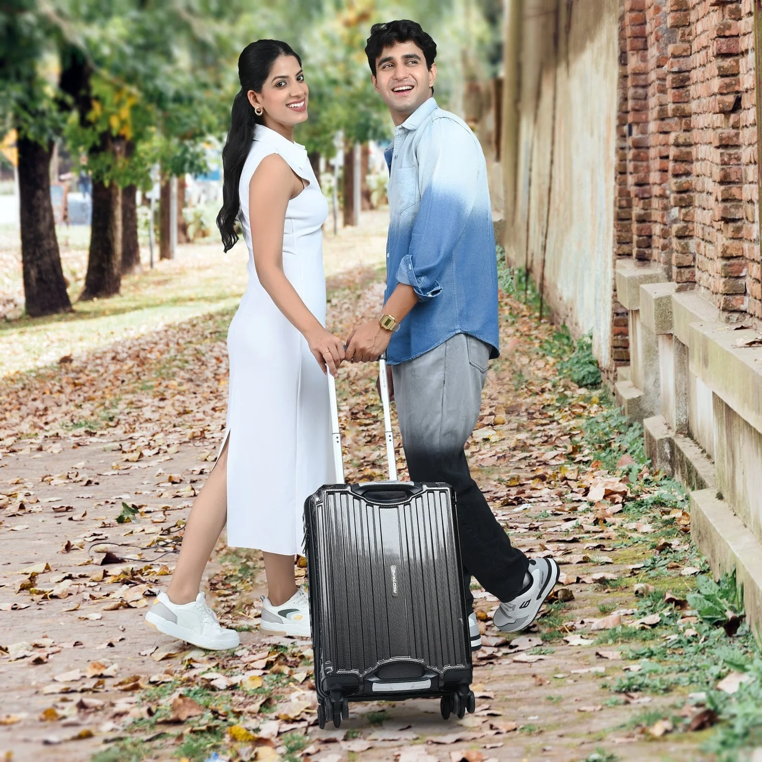 40L Hard Luggage Trolley Bag for Travel