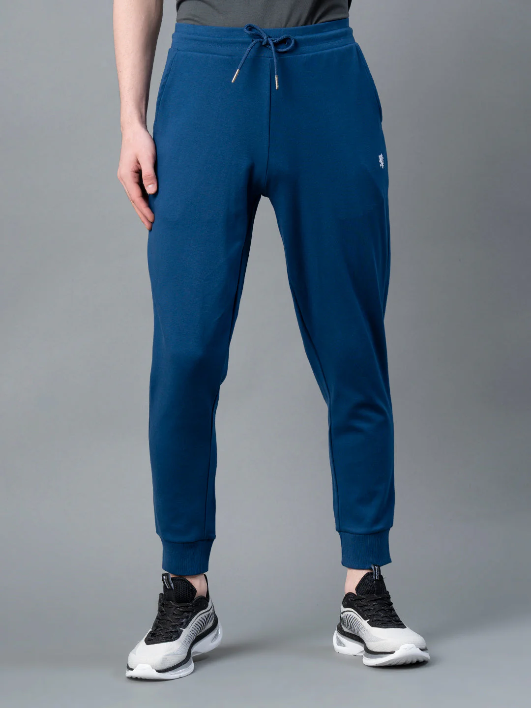 Airforce Blue Solid Jogger for Men