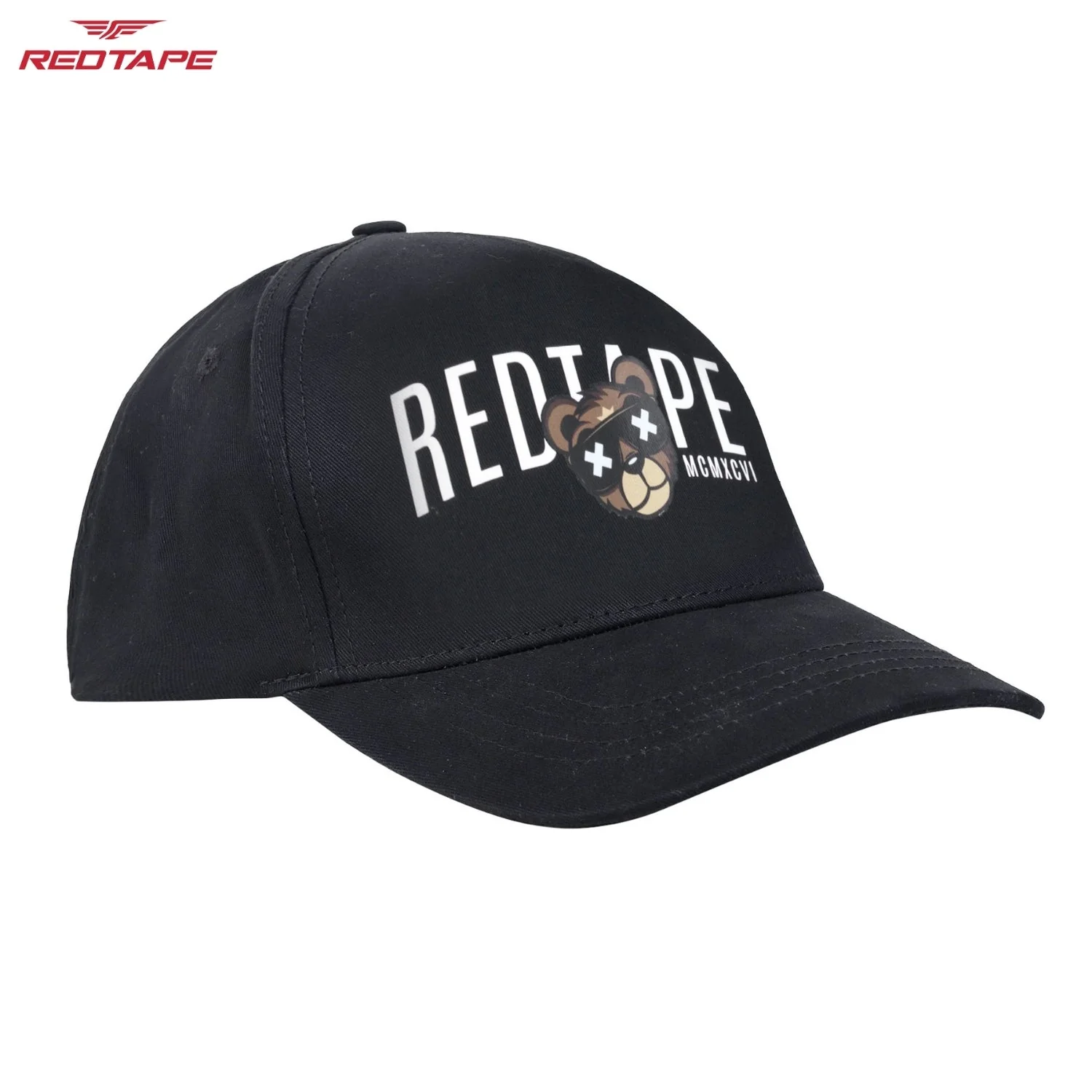 Black Solid Baseball Unisex Cap for Men & Women