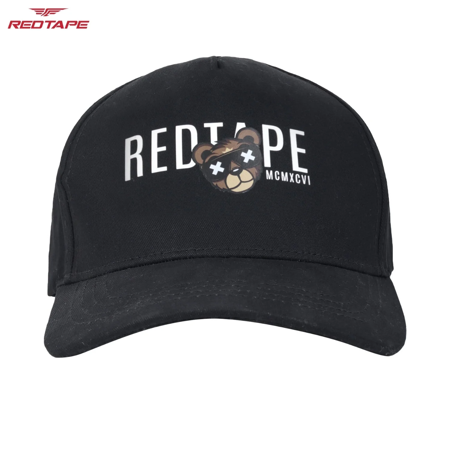 Black Solid Baseball Unisex Cap for Men & Women - Image 2