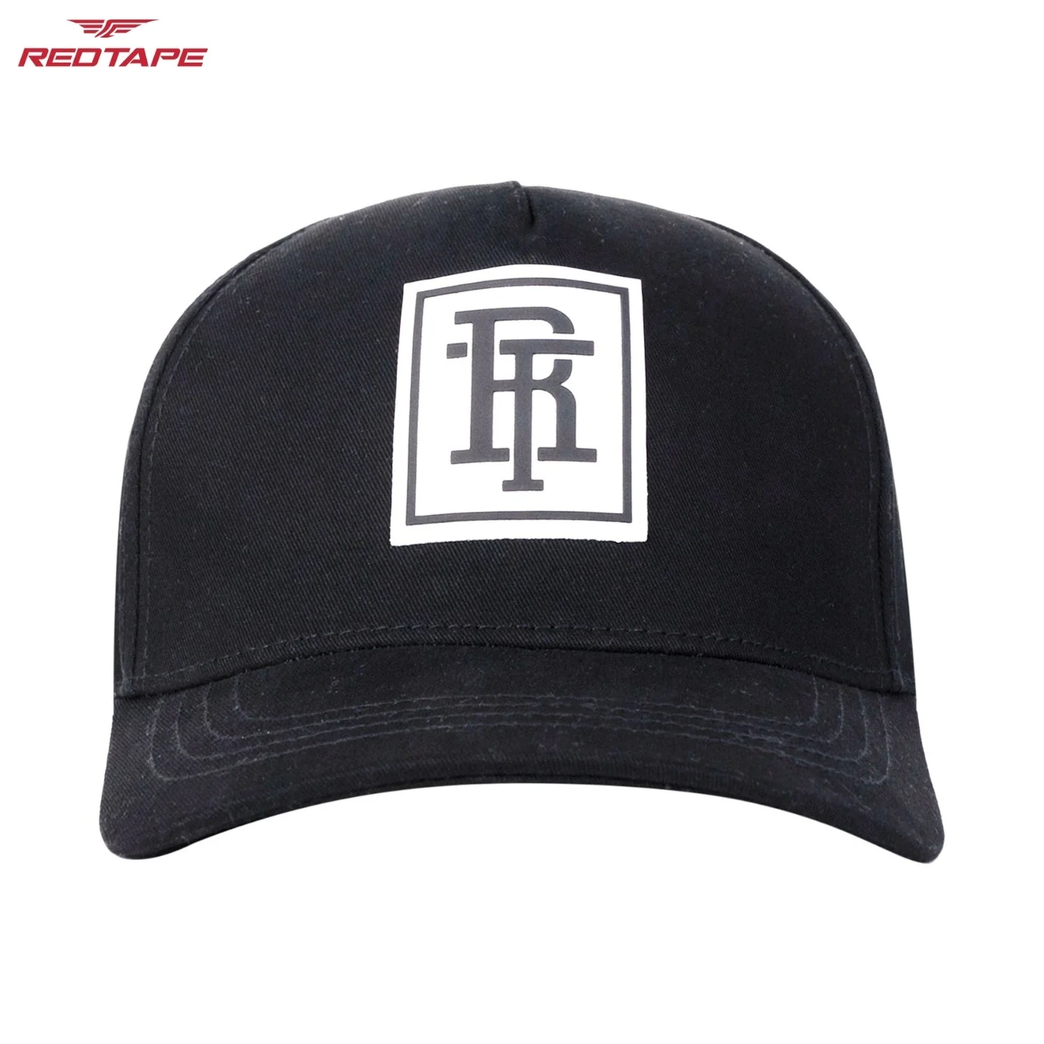 Black Solid Baseball Unisex Cap for Men & Women - Image 2