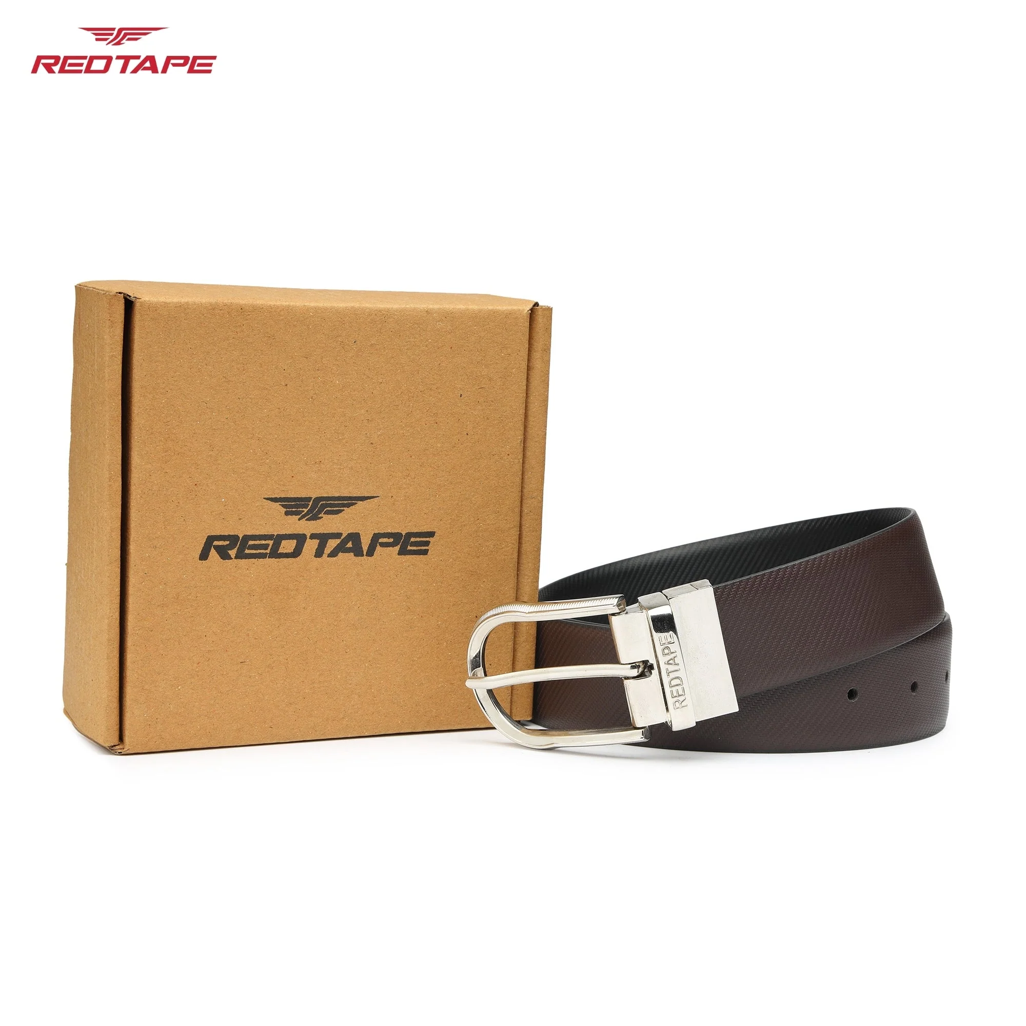Black & Brown Genuine Leather Belt for Men