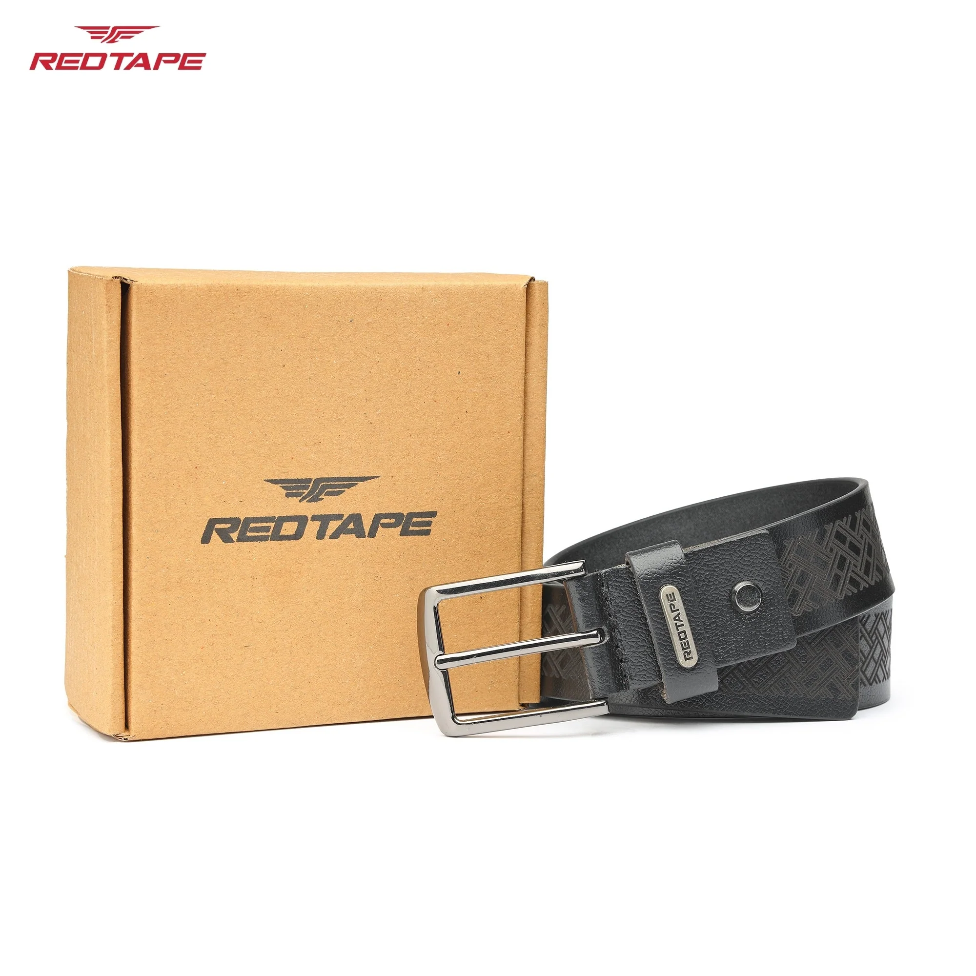 Black Genuine Leather Belt for Men