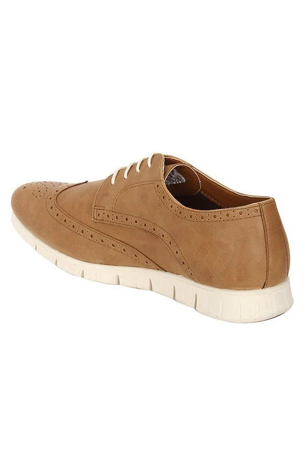 Men Black Brogue Shoes - Image 21