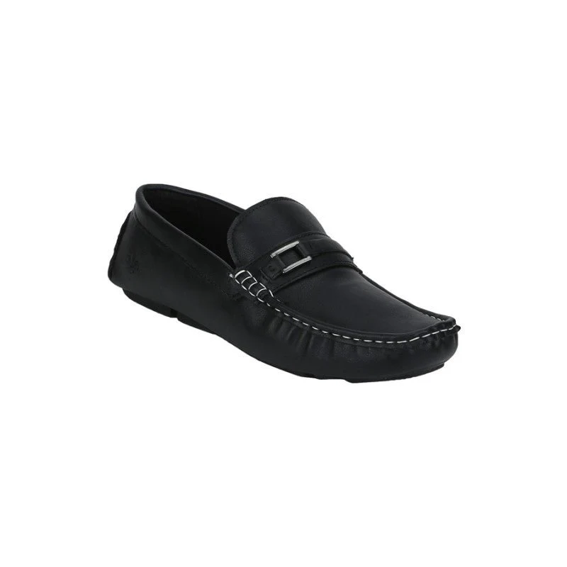 Men Black Driving Shoes