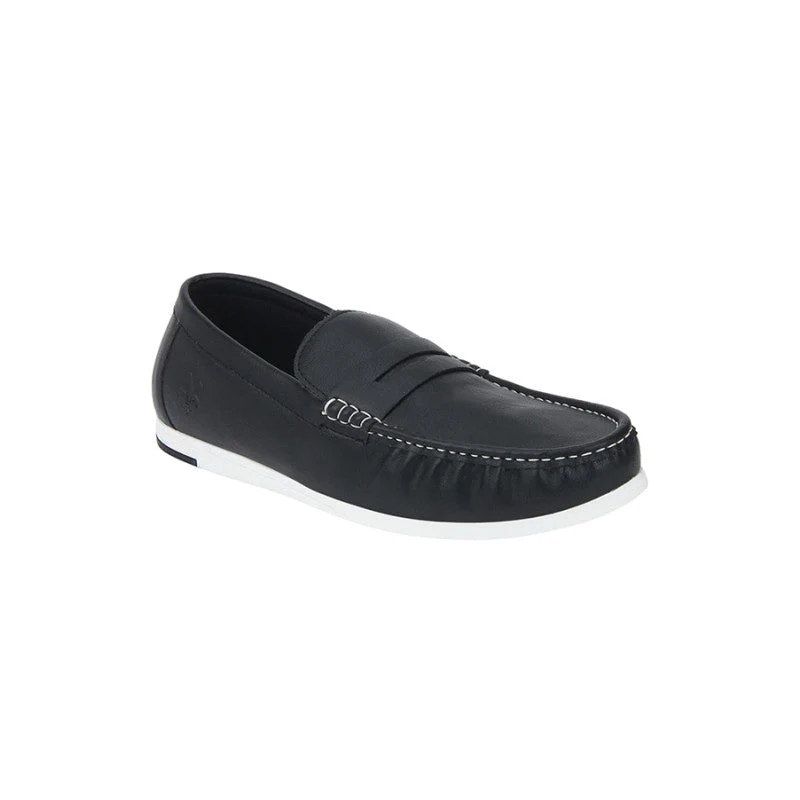 Men Black Loafers