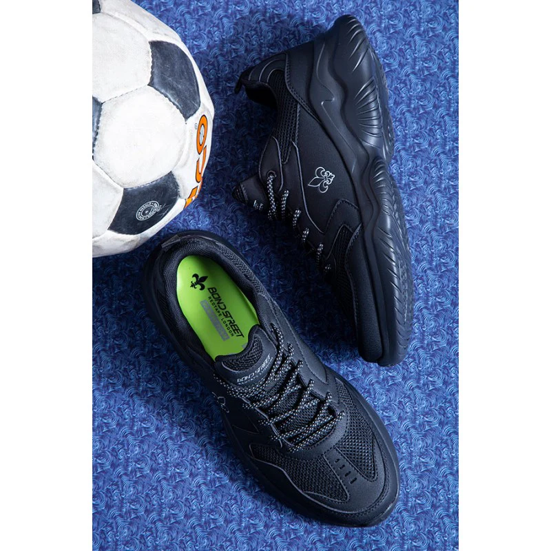 Men Black Sneakers
