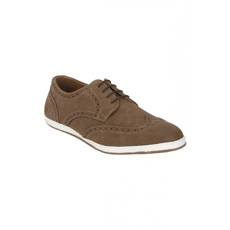 Men Mushroom Brogue Shoes