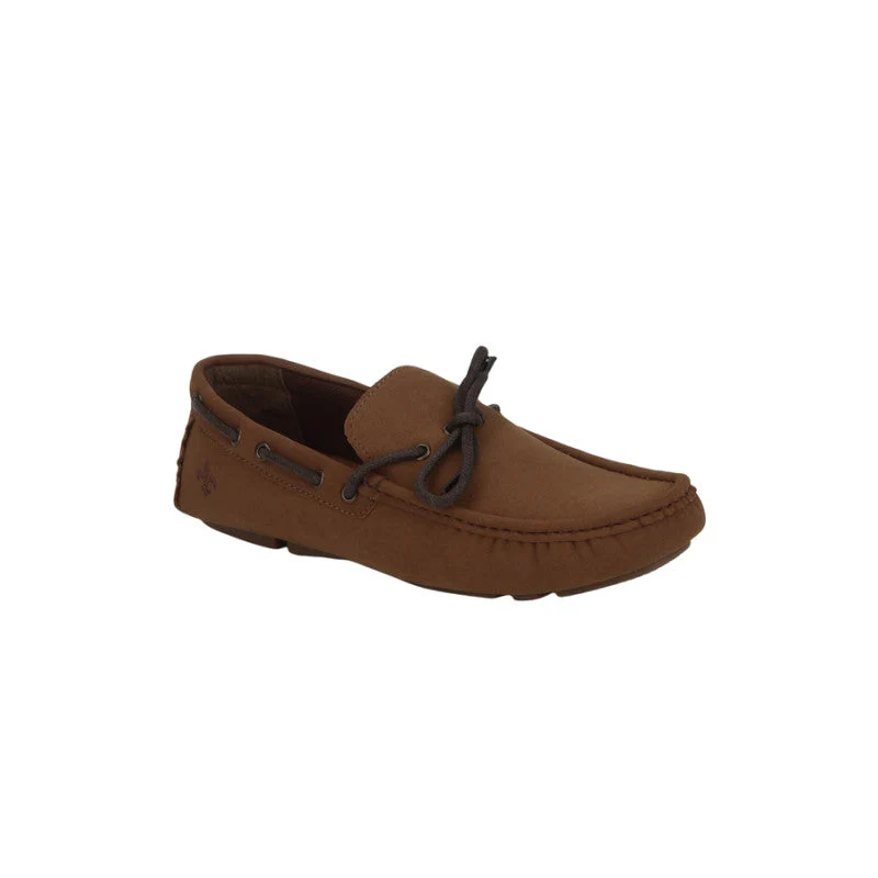 Men Tan Boat Shoes