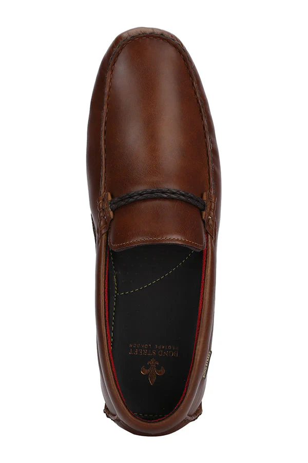 Men Tan Loafers - Image 7