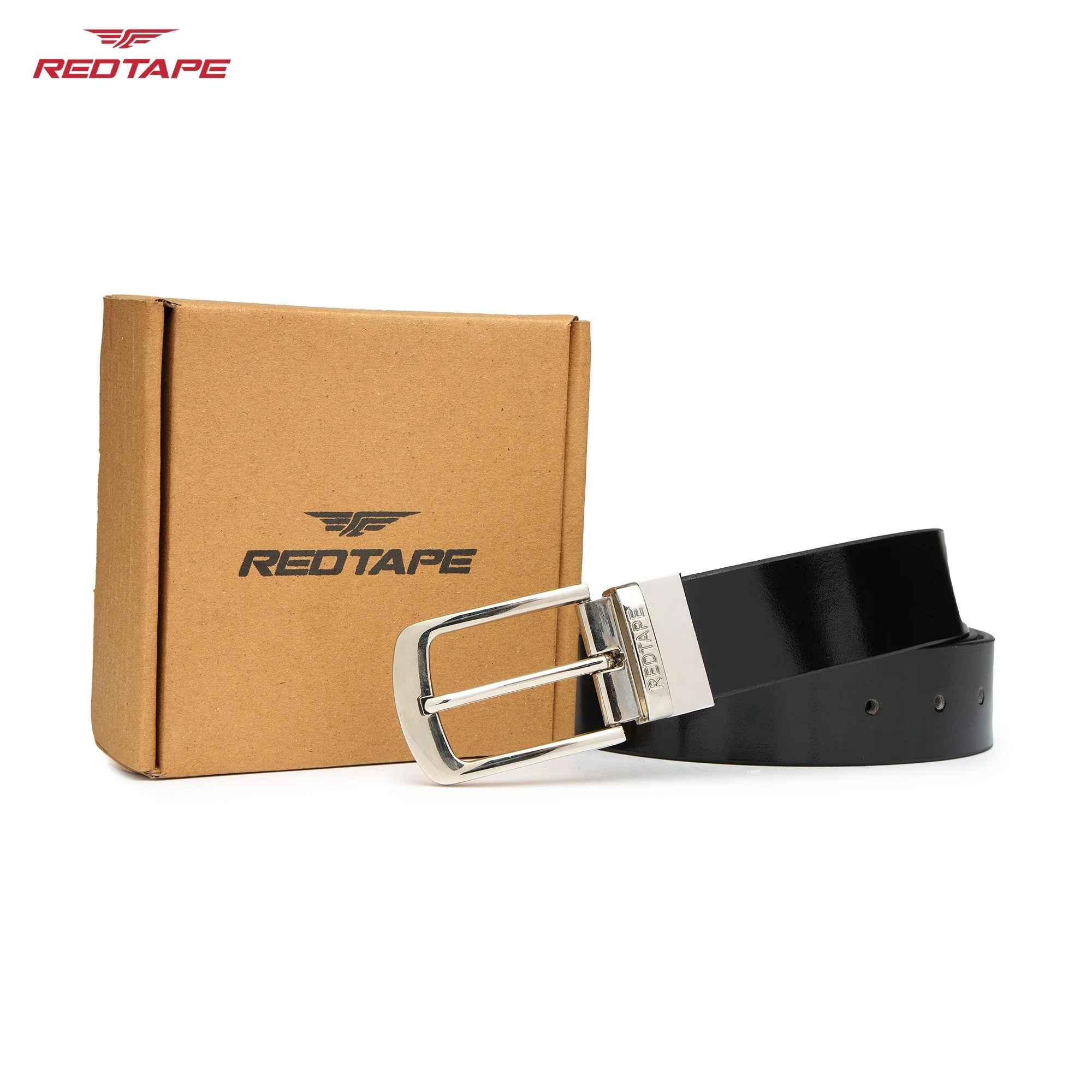 Brown & Black Genuine Leather Belt for Men