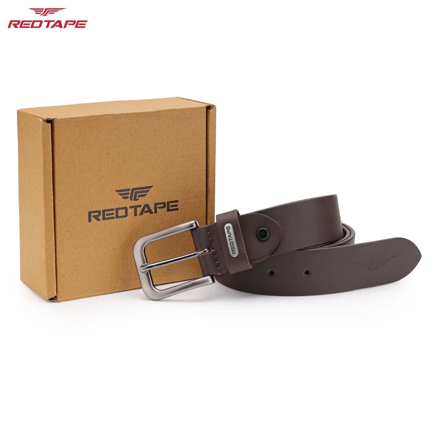 Brown Formal Leather Belt for Men