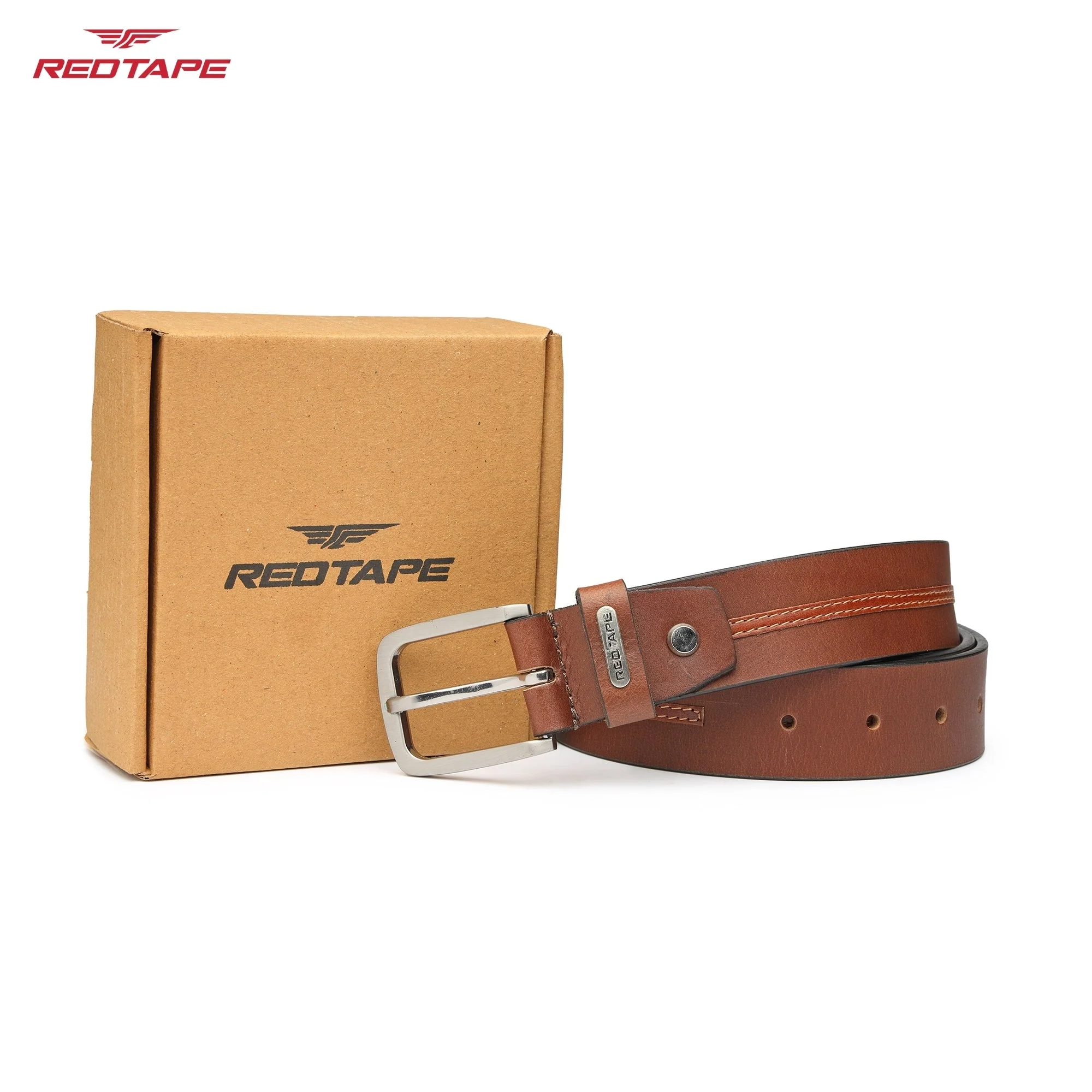 Brown Genuine Leather Belt for Men