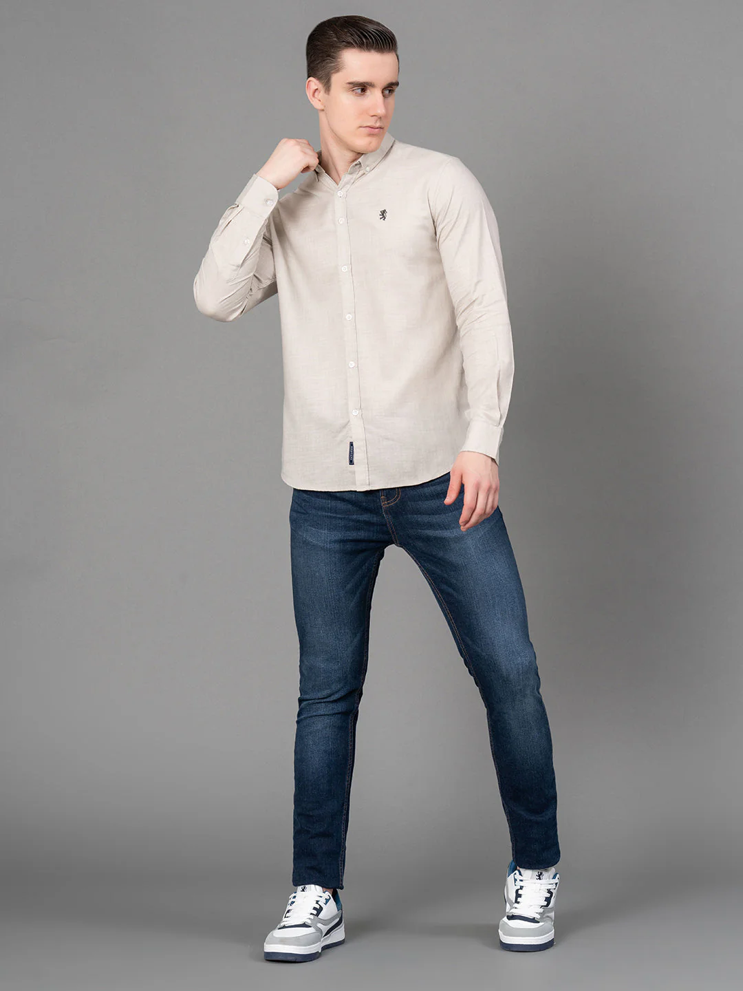 Casual Canvas Shirt For Men - Image 5