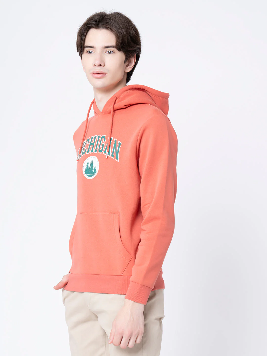 Casual Graphic Hoodie For Men - Image 2