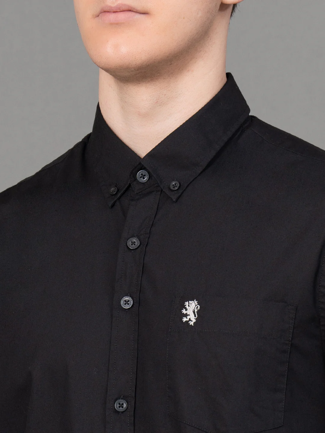 Casual Solid Shirt For Men - Image 4