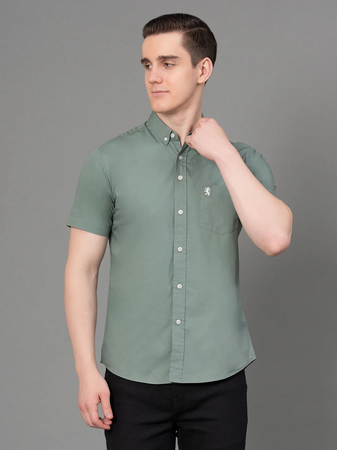 Casual Solid Shirt For Men