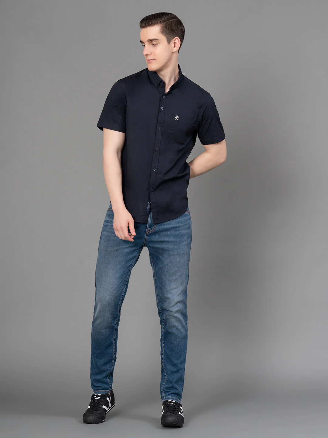 Casual Solid Shirt For Men - Image 5