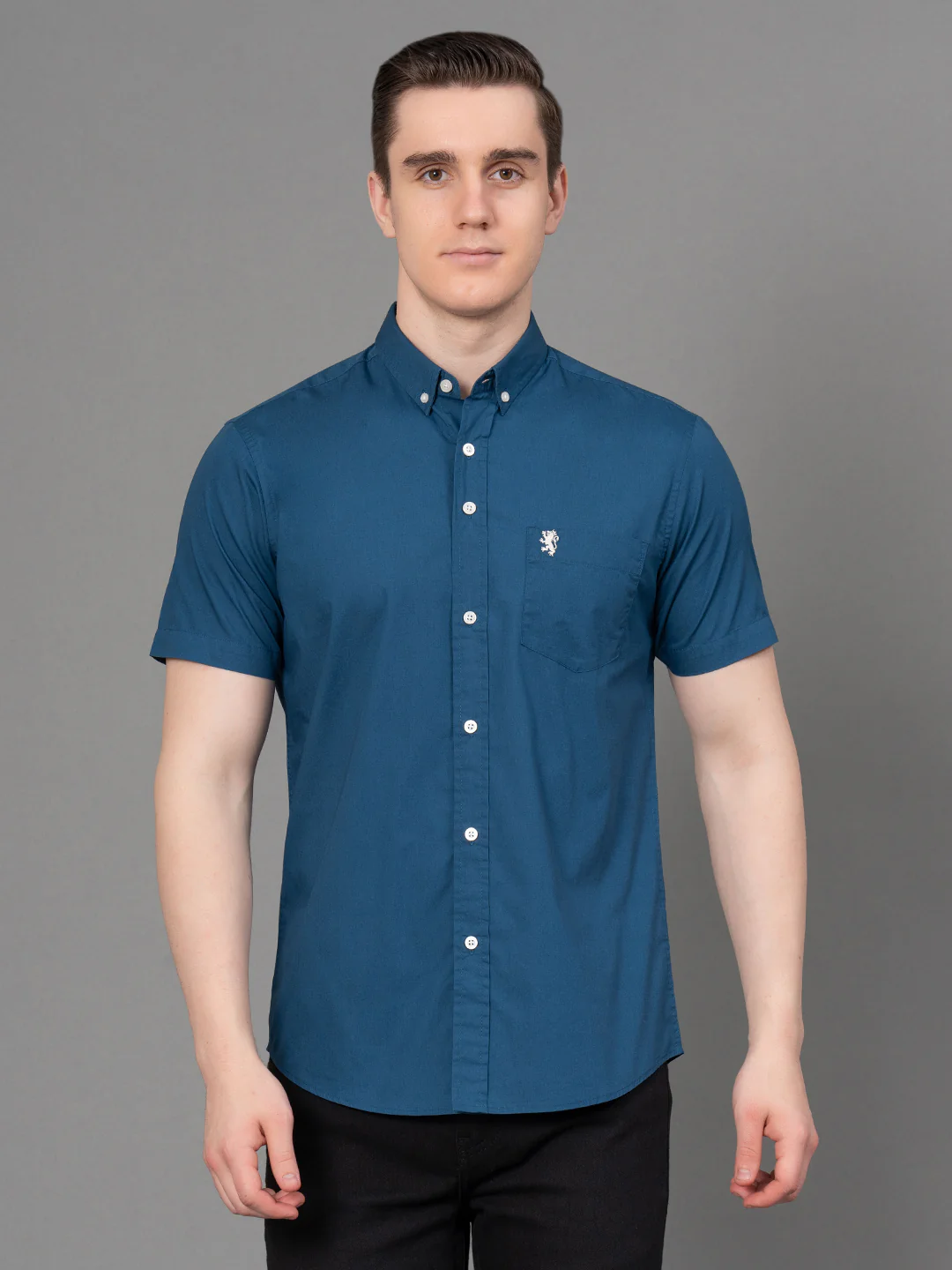 Casual Solid Shirt For Men