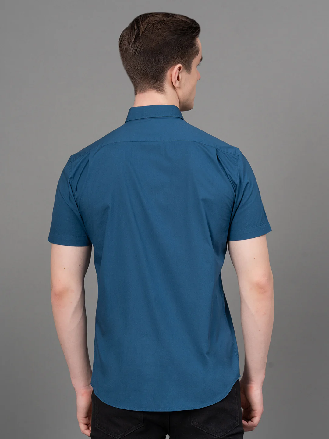 Casual Solid Shirt For Men - Image 3