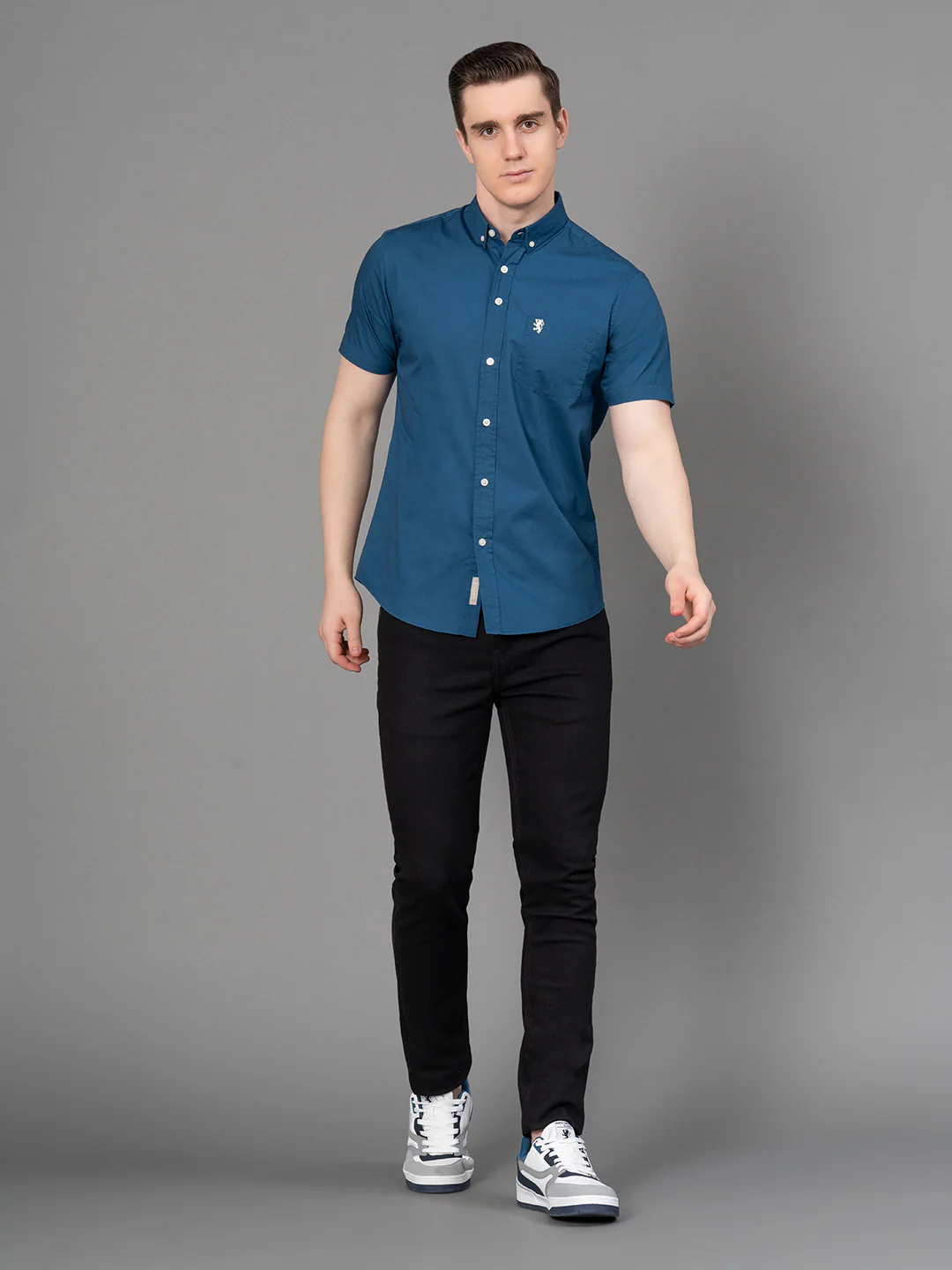 Casual Solid Shirt For Men - Image 5