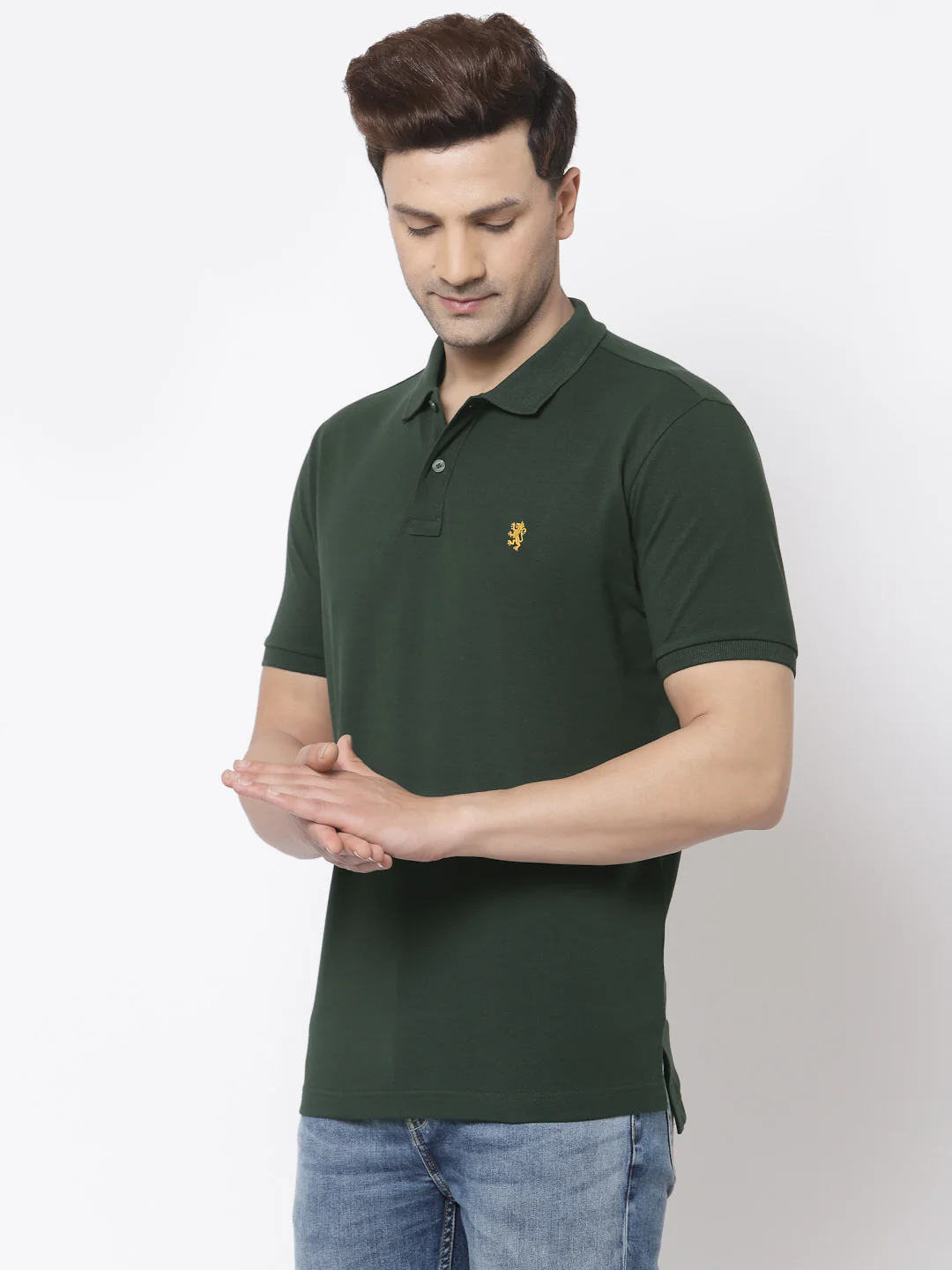 Casual Solid T-Shirt For Men - Image 2
