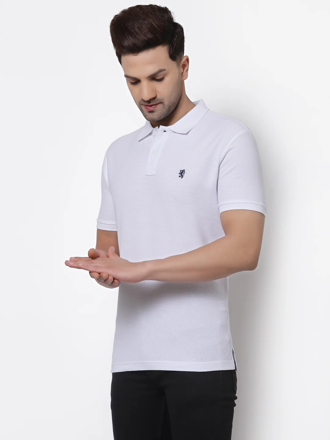 Casual Solid T-Shirt For Men - Image 2