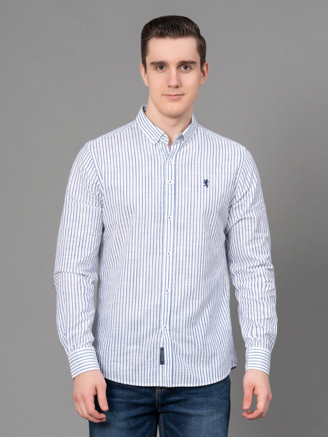 Casual Striped Shirt For Men