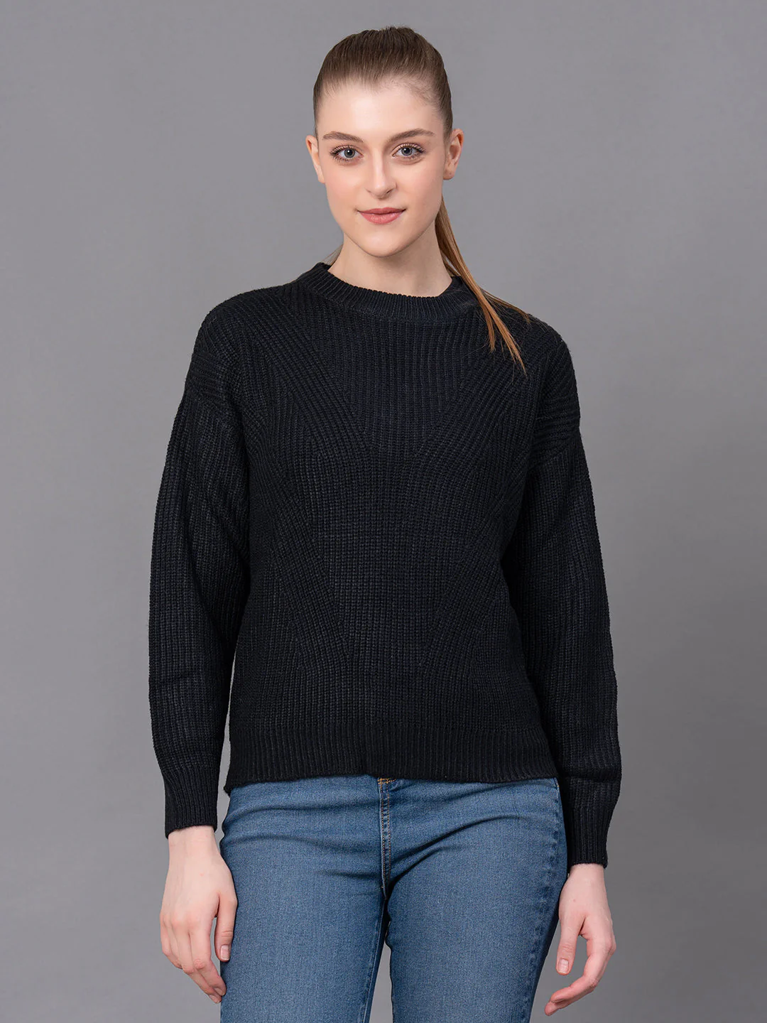 Casual Drop Sleeve Sweater for Women