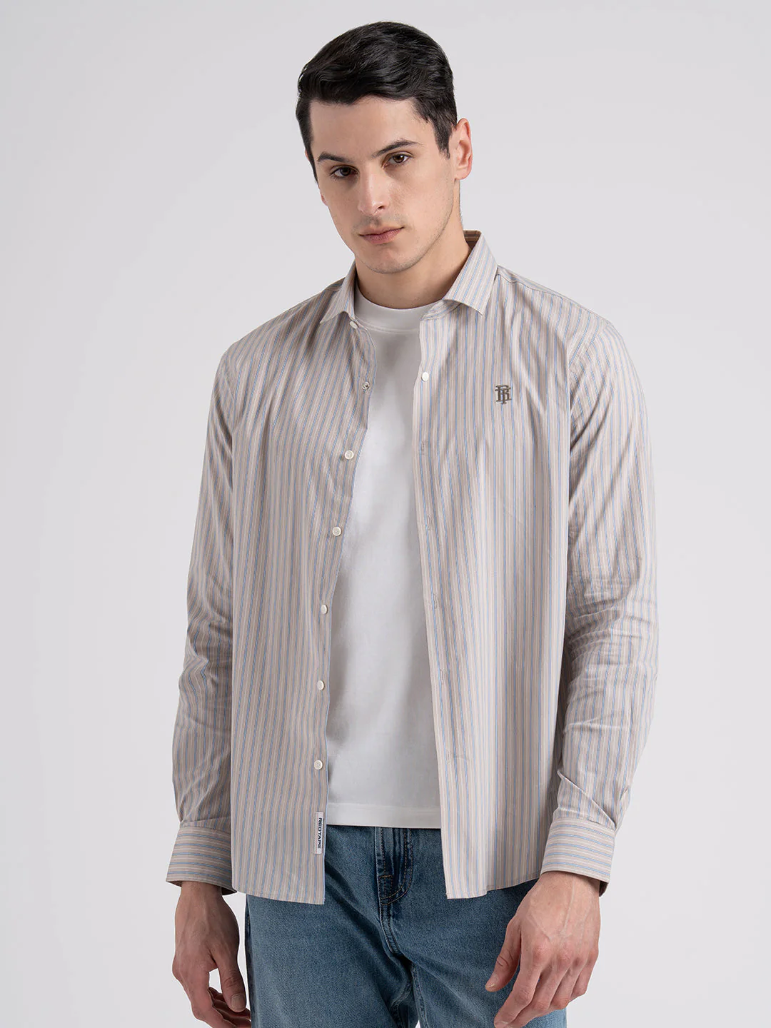 Classic Striped Shirt for Men