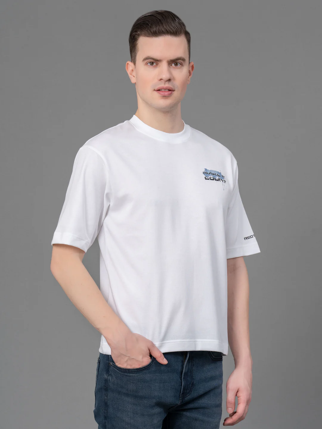 Graphic Oversized T-Shirt for Men - Image 2