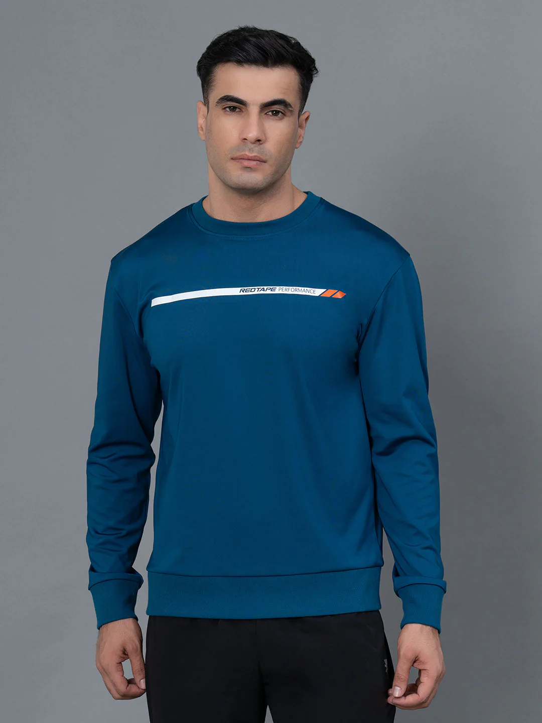 Graphic Print Athleisure Sweatshirt for Men