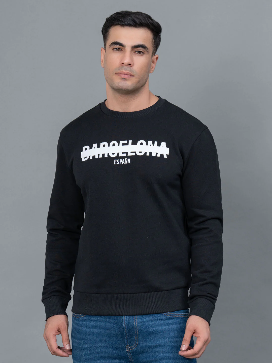 Graphic Print Sweatshirt for Men
