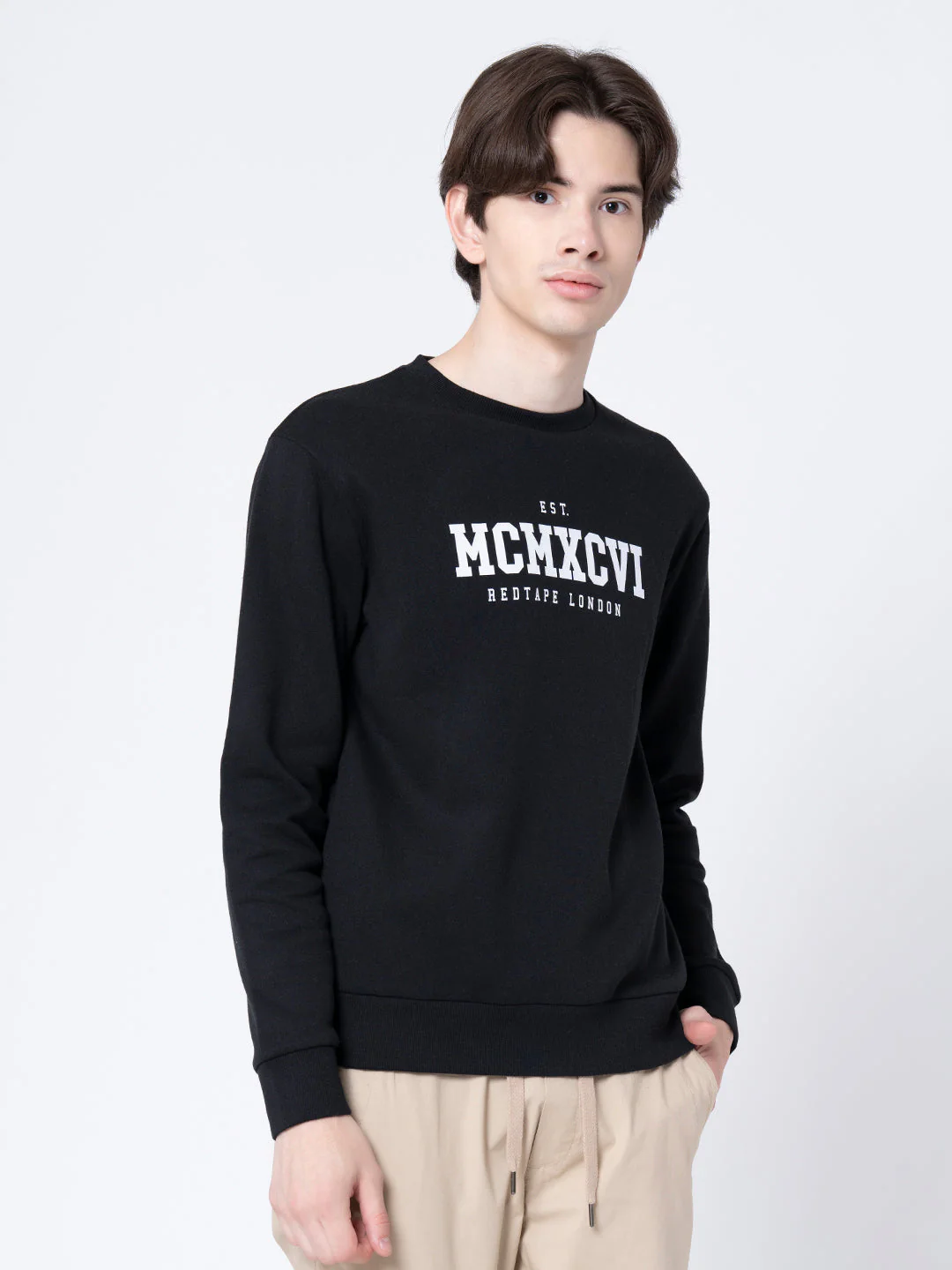 Graphic Print Sweatshirt For Men - Image 2