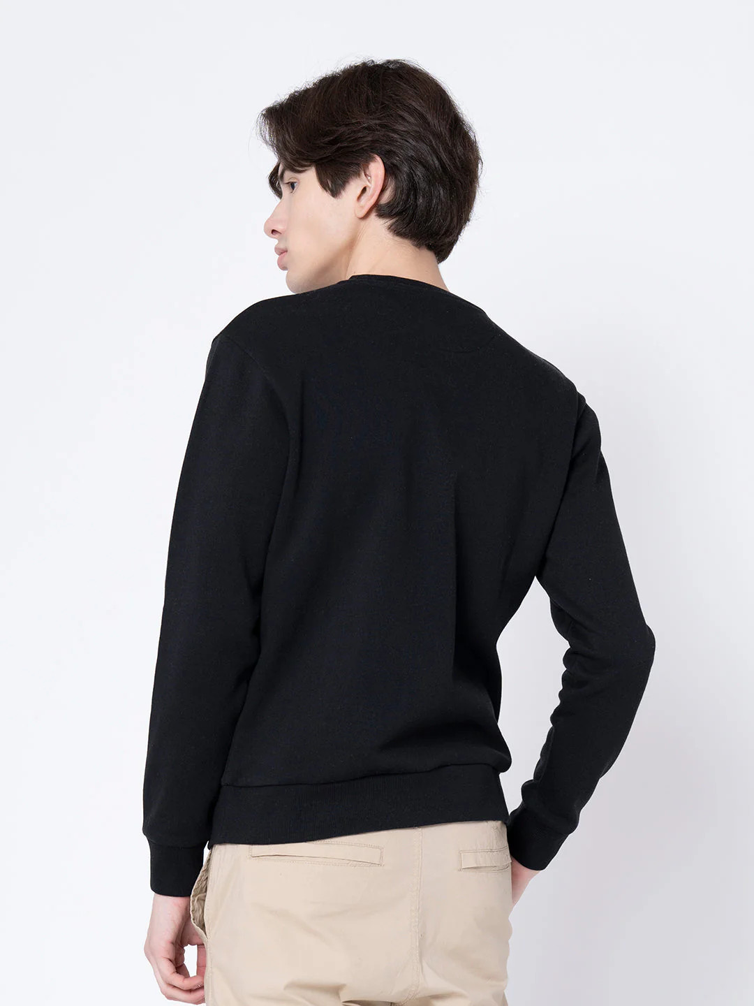Graphic Print Sweatshirt For Men - Image 3