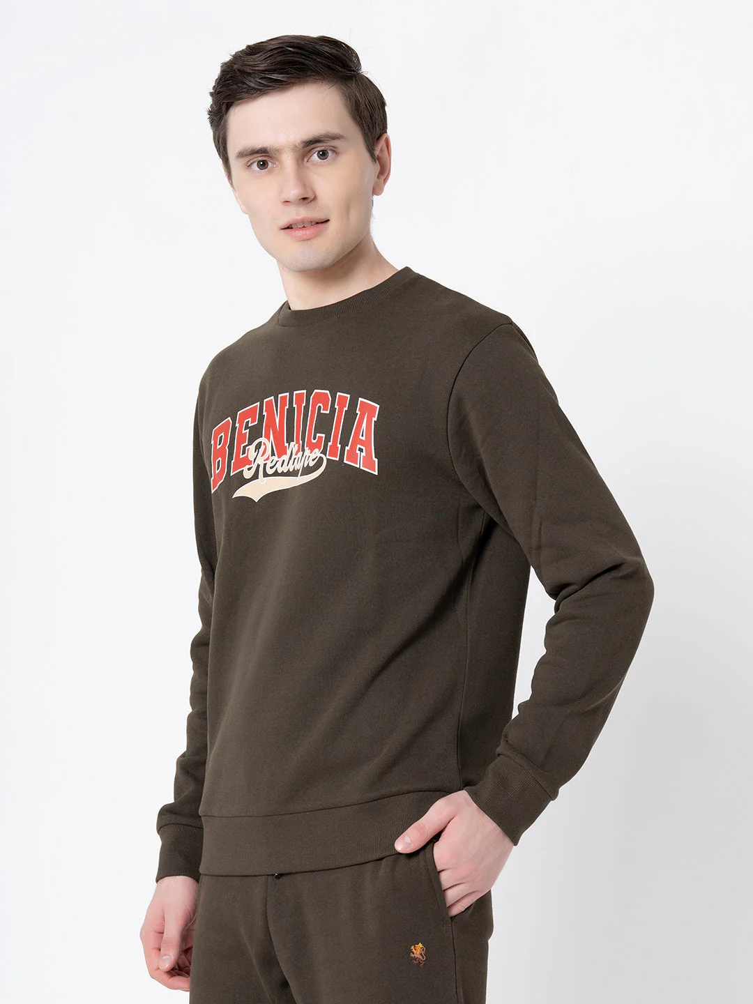 Graphic Print Sweatshirt For Men - Image 2