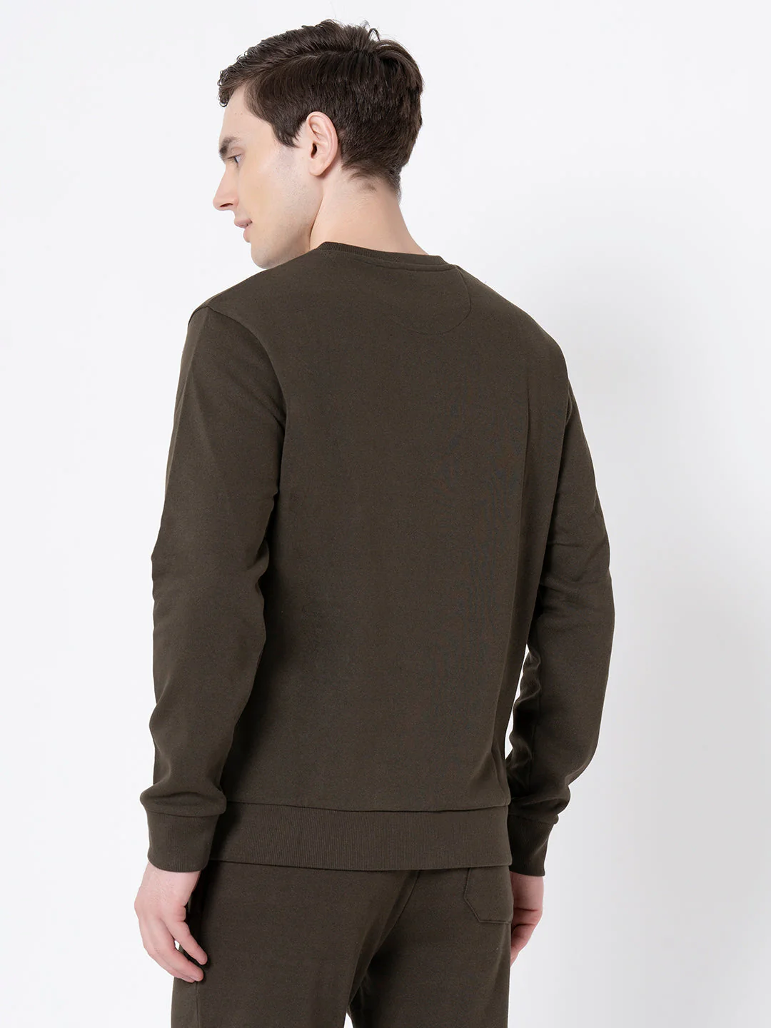 Graphic Print Sweatshirt For Men - Image 3