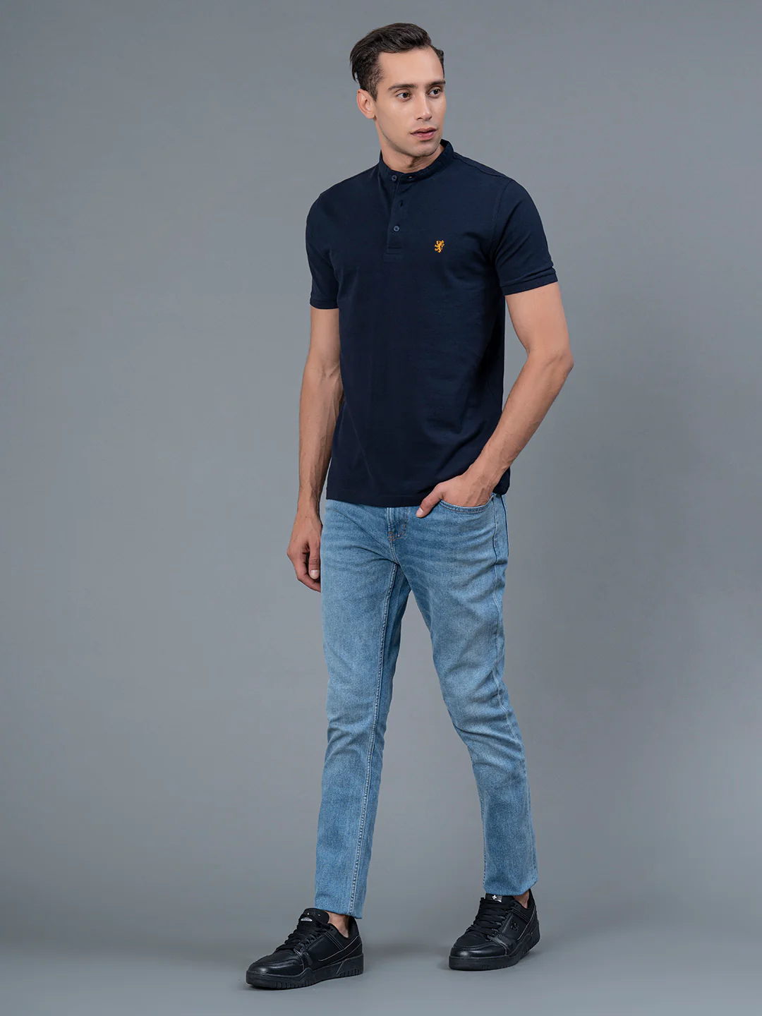 Henley T-Shirt for Men - Image 5