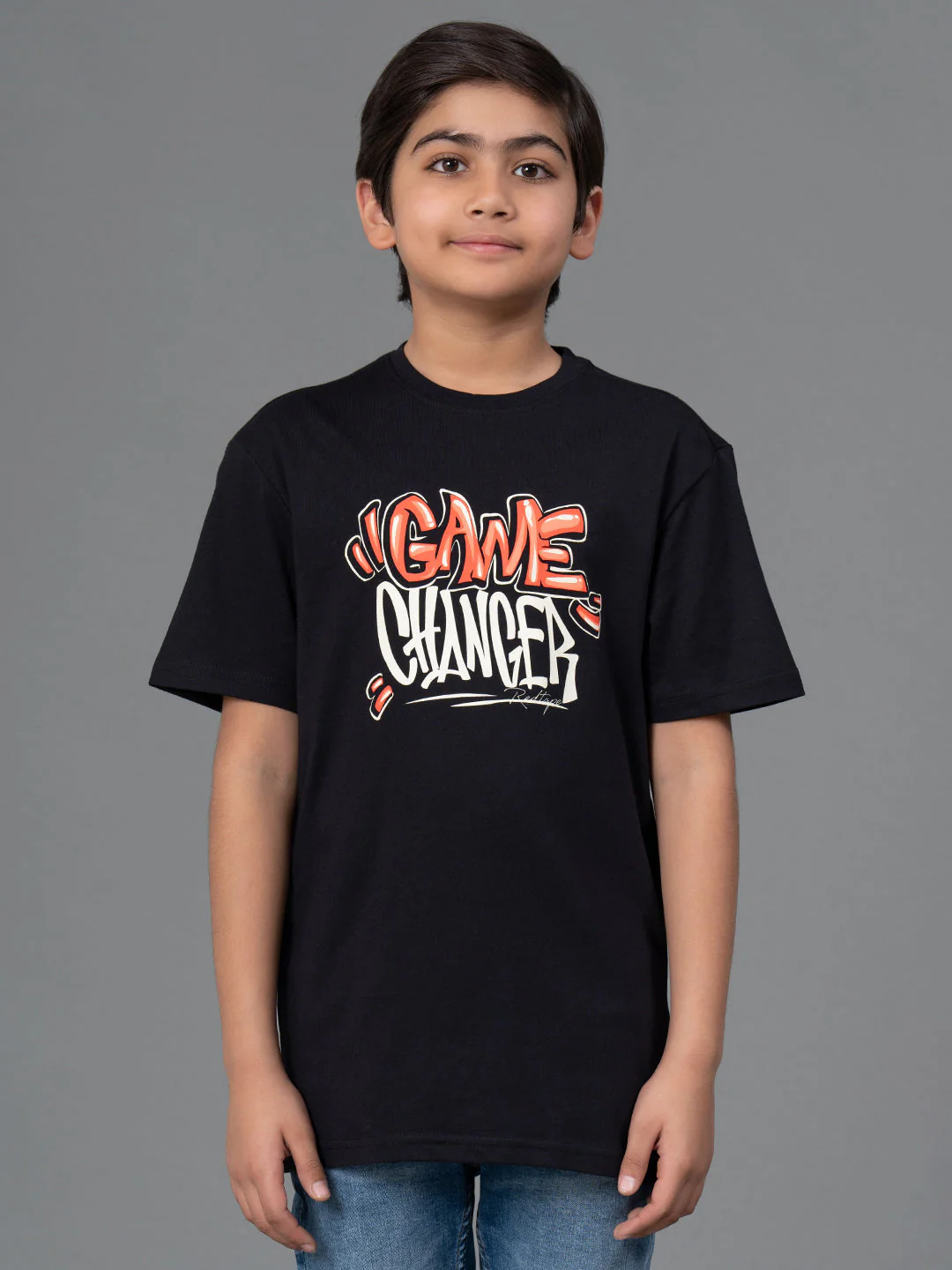Kids Unisex T-Shirt- Best in Comfort| Cotton| Black Color