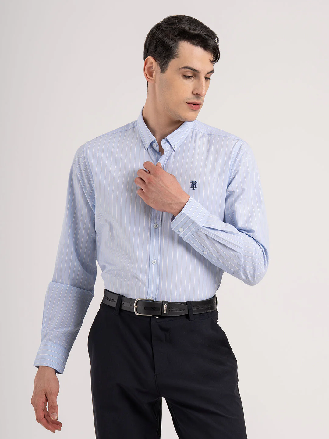 Men's Full Sleeve Striped Shirt