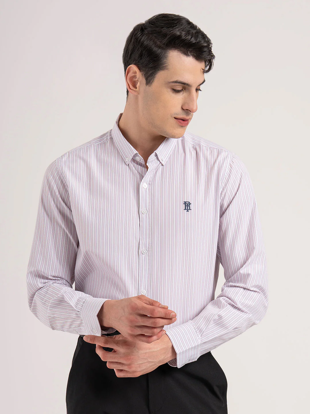 Men's Full Sleeve Striped Shirt