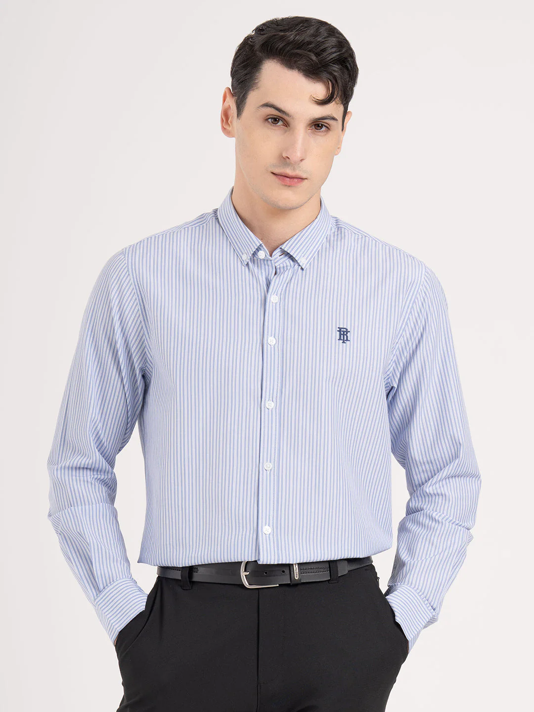 Men's Full Sleeve Striped Shirt