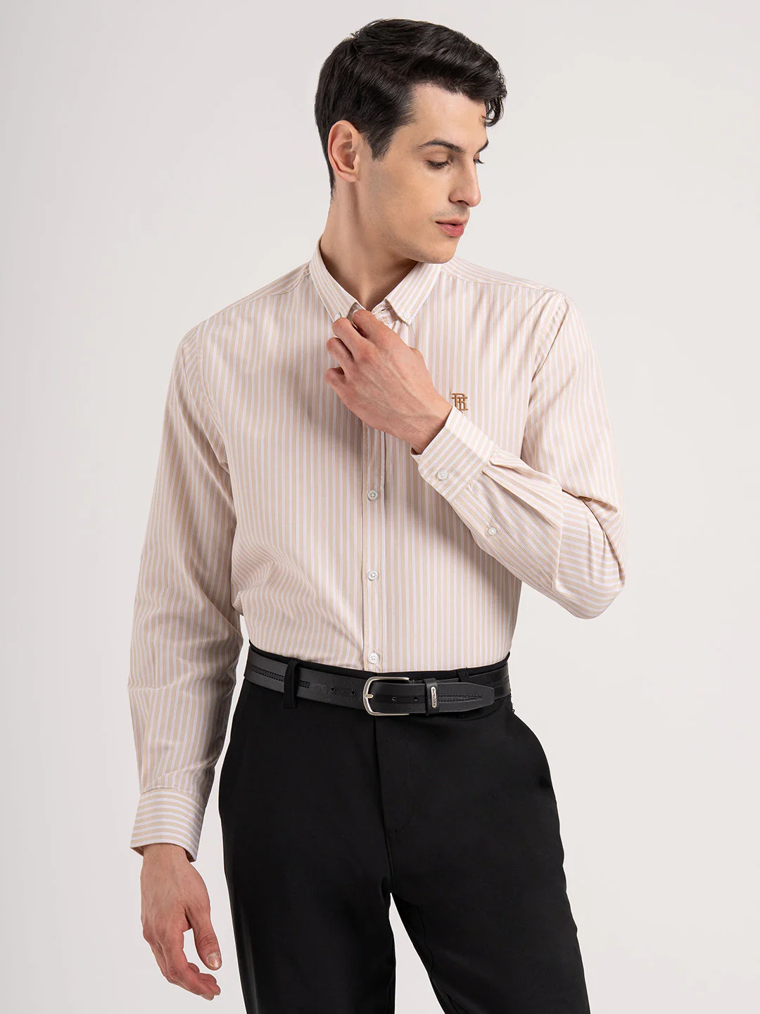Men's Full Sleeve Striped Shirt