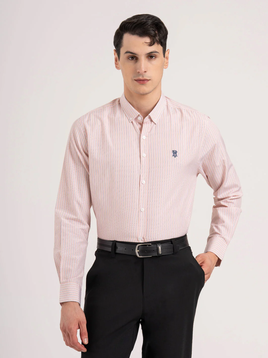 Men's Full Sleeve Striped Shirt