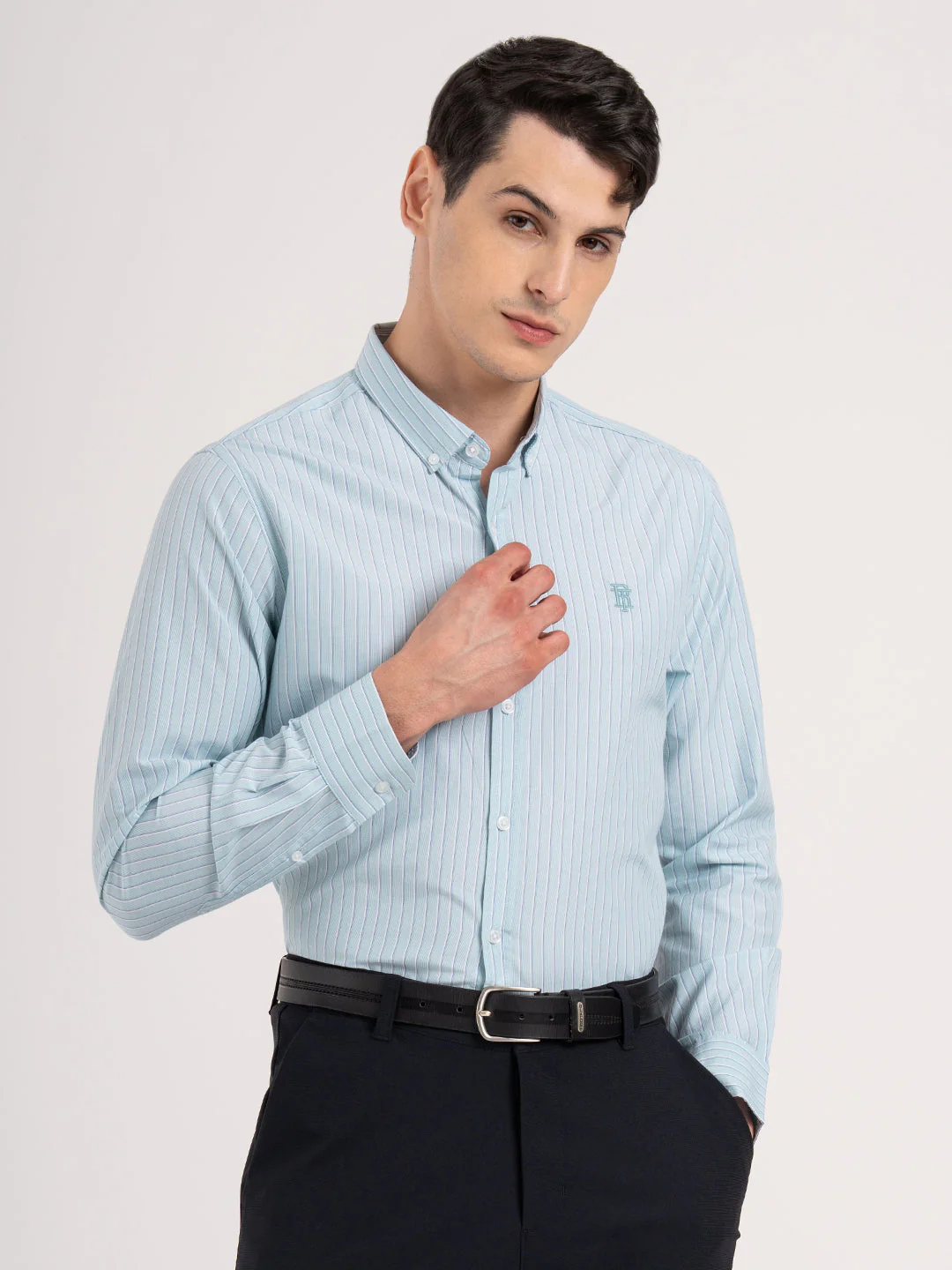 Men's Full Sleeve Striped Shirt