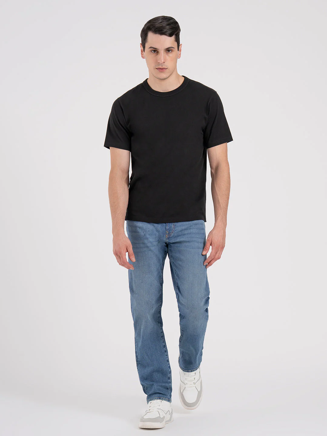 Menâ€™s Straight Fit Denim Jeans - Image 5