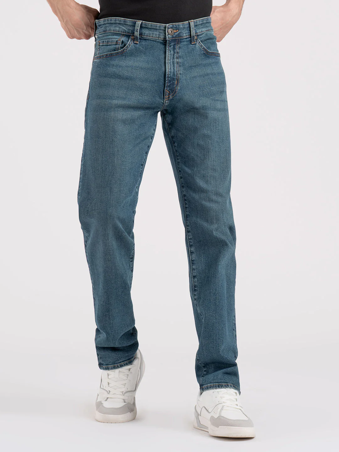 Men's Straight Fit Denim Jeans